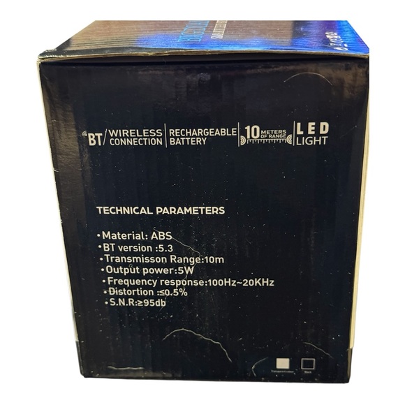 Diamond Supply Co. Big Diamond LED Bluetooth Speaker - Black - Picture 2 of 2